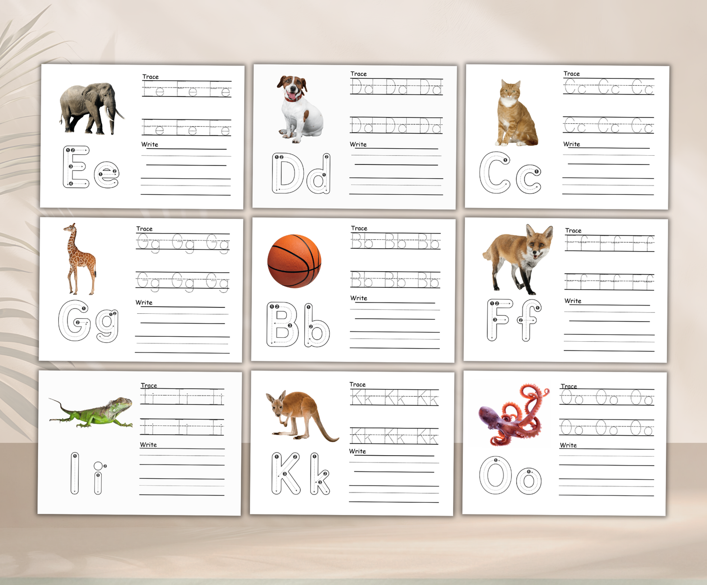 A–Z Alphabet Tracing Worksheets for Kids | Printable ABC Handwriting & Letter Practice Activities  📝