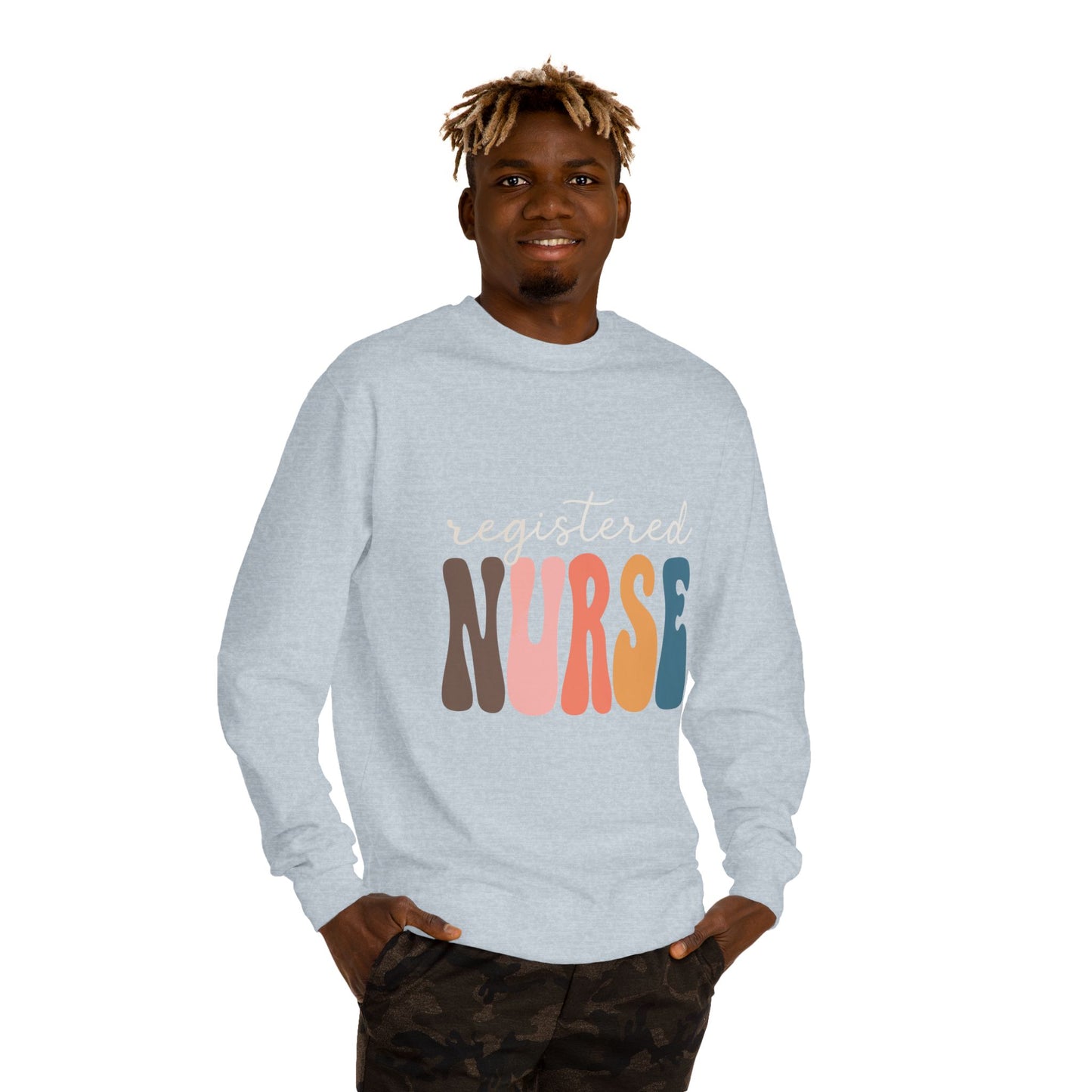 Registered Nurse Retro Crewneck Sweatshirt