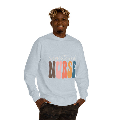 Registered Nurse Retro Crewneck Sweatshirt