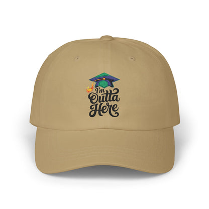 Graduation 'I’m Outta Here' Dad Cap