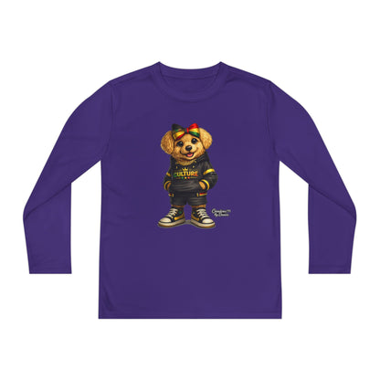 Kids Teddy Bear Graphic Long Sleeve Tee — 'Future' Hoodie Design