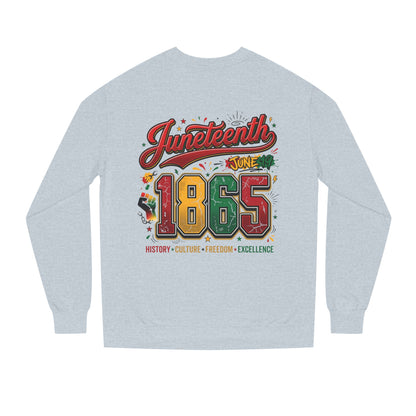 Juneteenth 1865 Crewneck Sweatshirt — History • Culture • Freedom