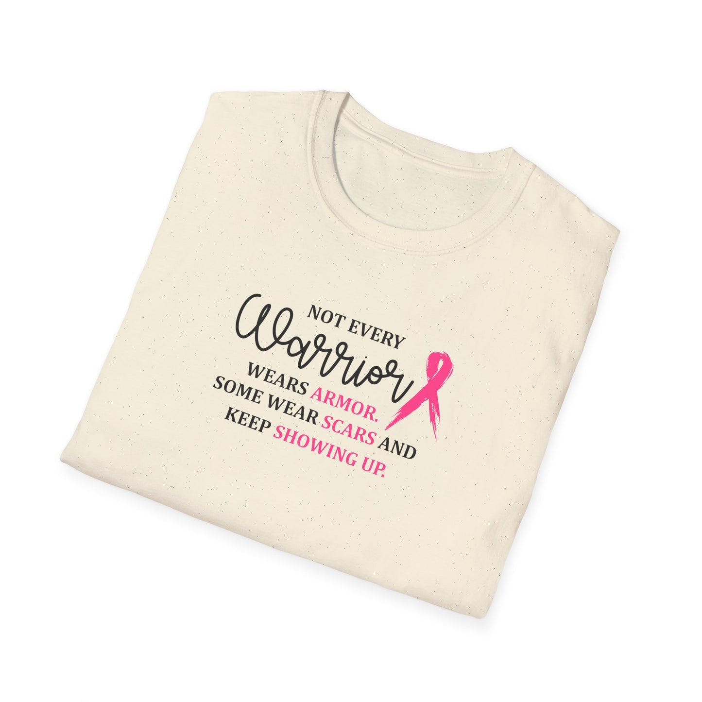 Not Every Warrior Wears Armor Breast Cancer Warrior T-Shirt