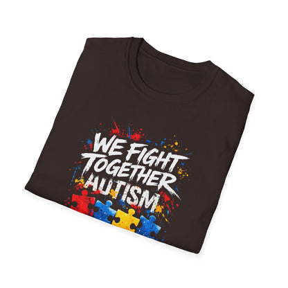 We Fight Together Autism T-Shirt