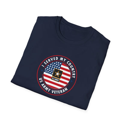 I Served My Country U.S. Army Veteran T‑Shirt