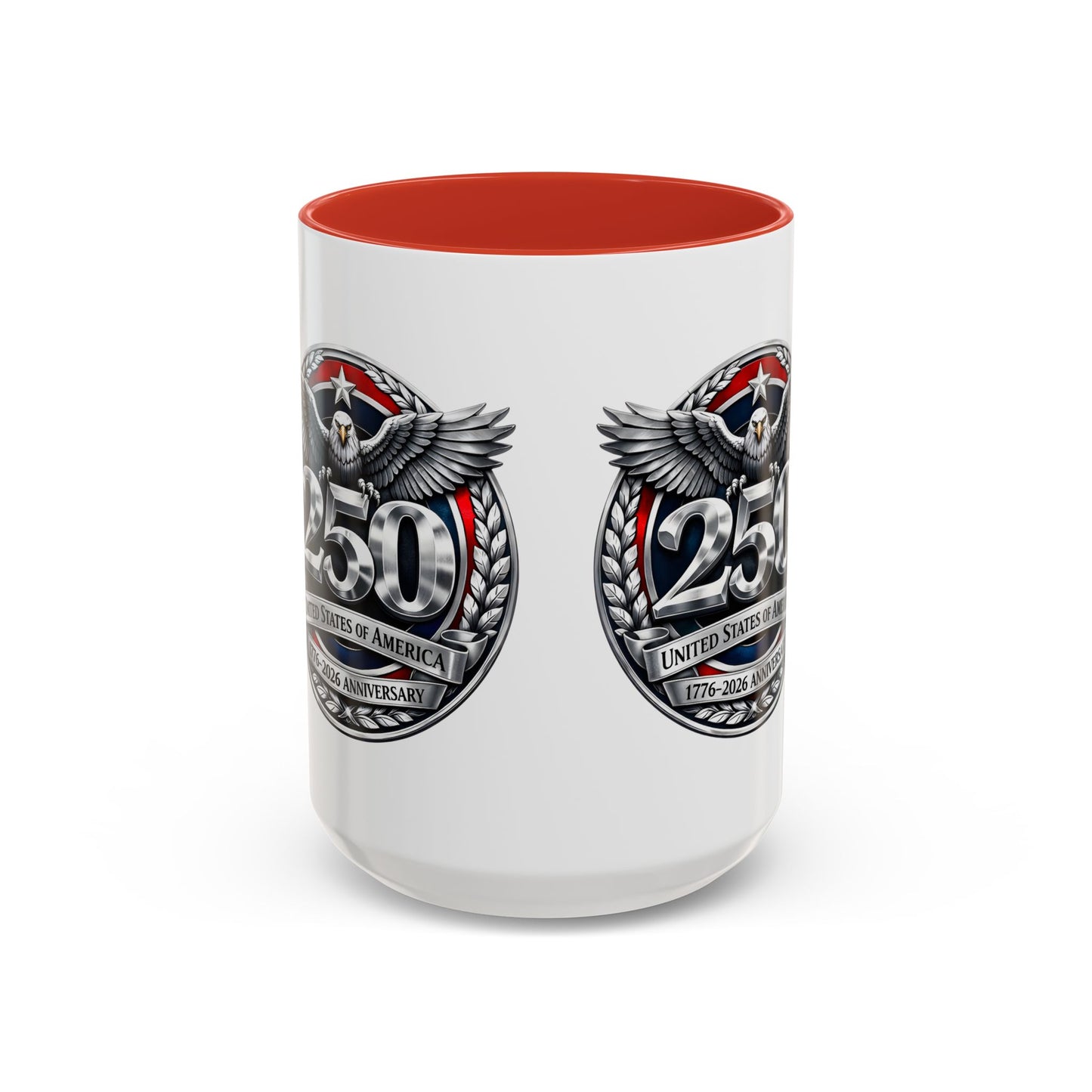 250th USA Bicentennial Eagle Coffee Mug — 1776–2026 Anniversary Accent Mug