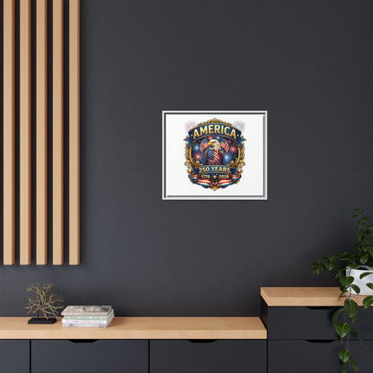 Matte Canvas, Framed (Multi-color)