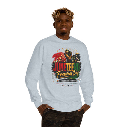 Juneteenth Freedom Day Sweatshirt — Celebrating Freedom Crewneck
