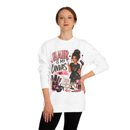Hair Is My Canvas Sweatshirt