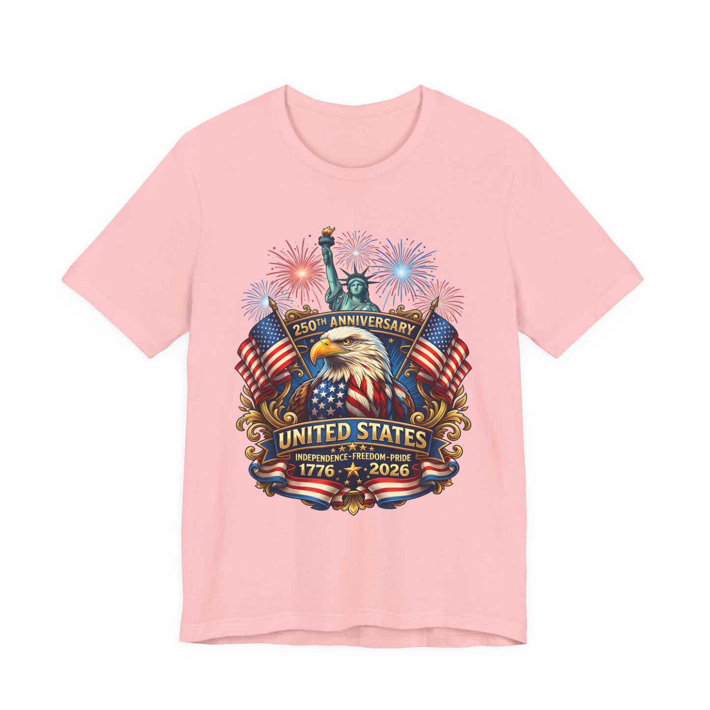 250th Anniversary United States Eagle T-Shirt – 1776–2026 Patriotic Tee
