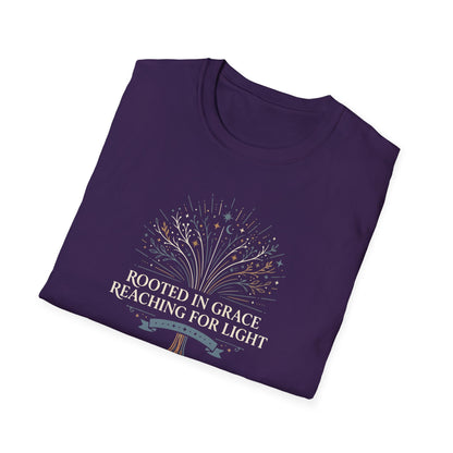 Rooted in Grace Reaching for Light T-Shirt