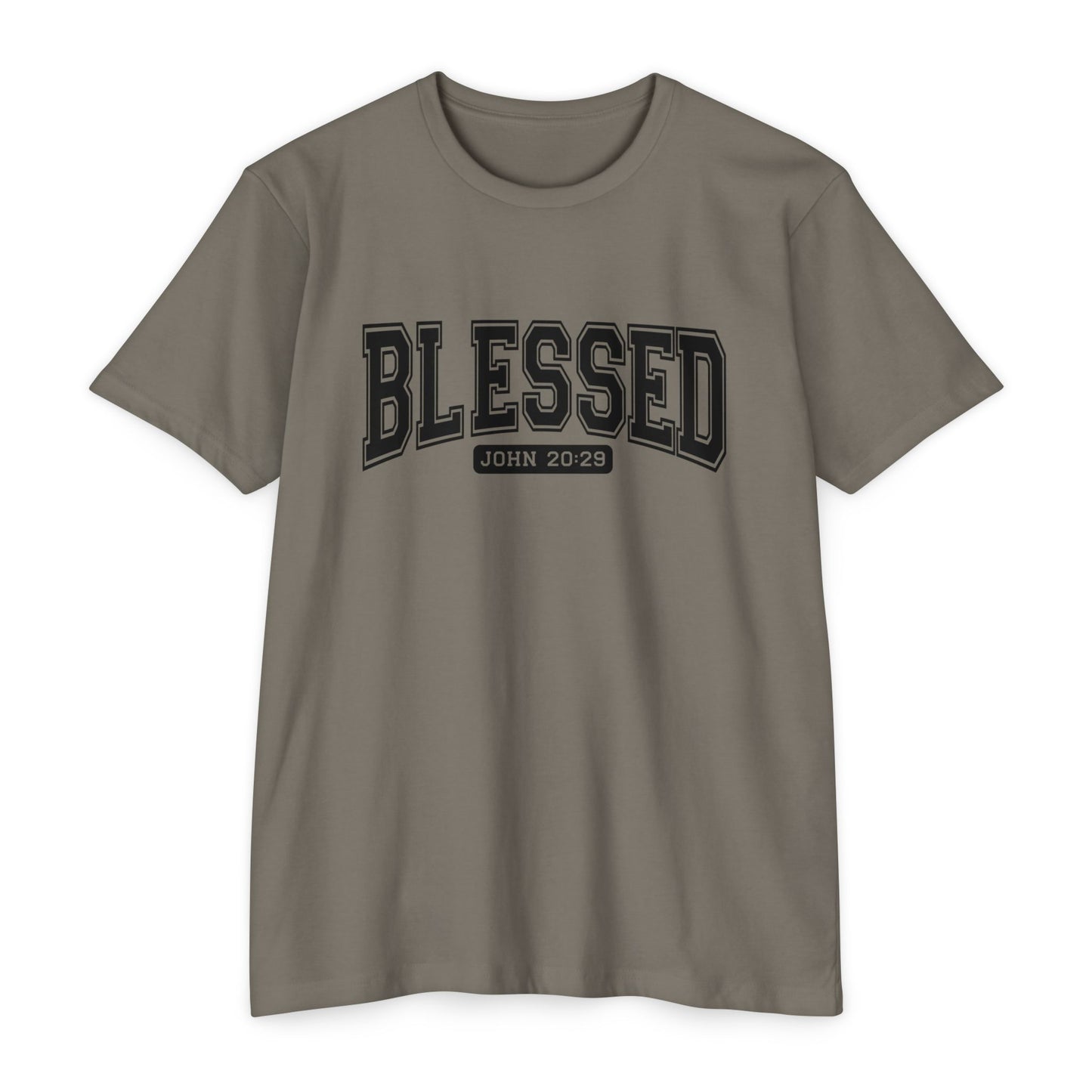 Blessed John 20:29 T-Shirt — Christian Faith Graphic Tee