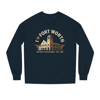 Fort Worth Historic Stockyards Sweatshirt — I  Fort Worth Crewneck