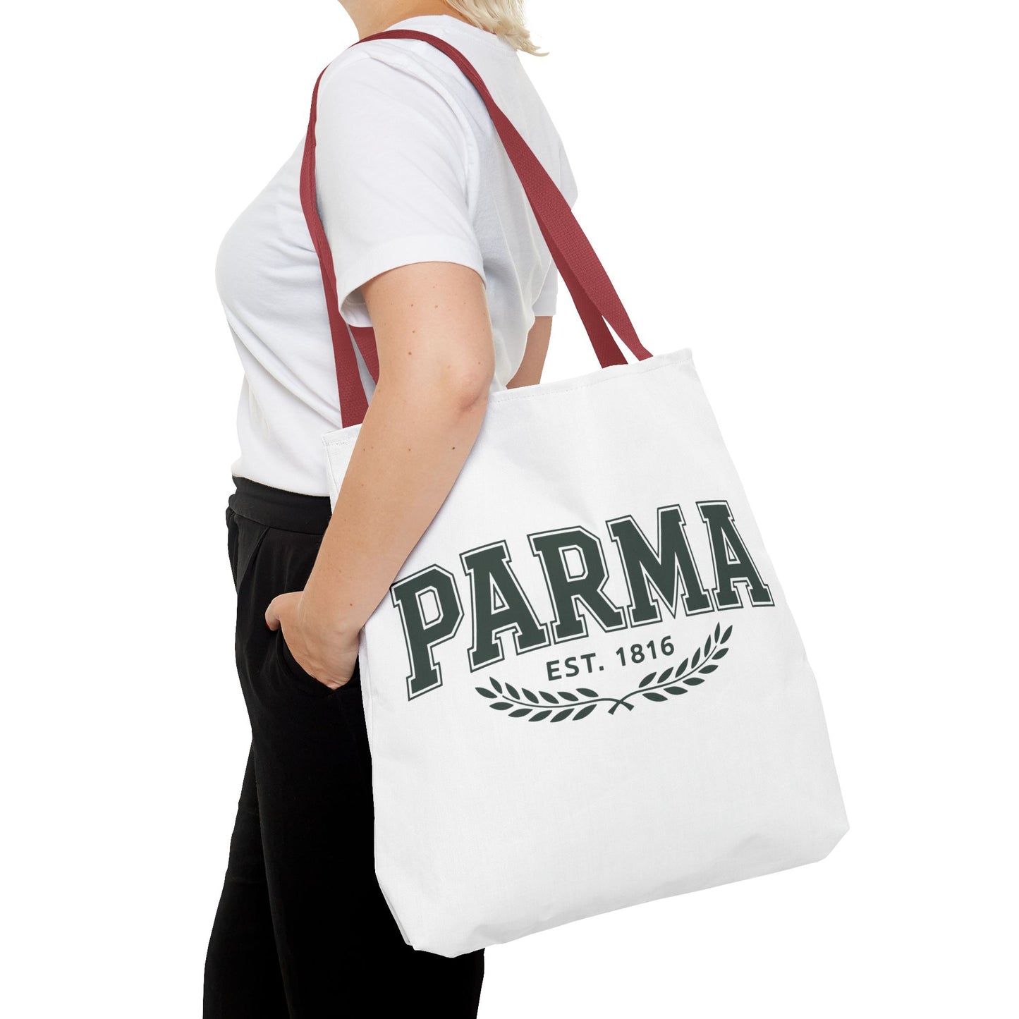 Parma Est. 1816 Tote Bag — Vintage Collegiate Canvas Tote