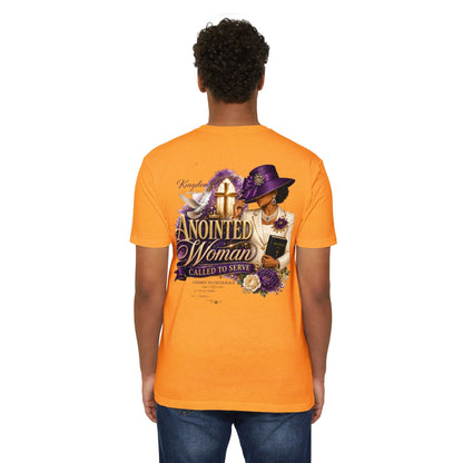 Anointed Woman T-Shirt — "Called to Serve" Christian Faith Tee