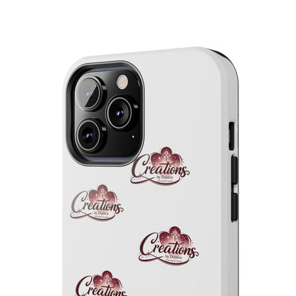 Logo Pattern Tough Phone Case — Creations Repeat Design