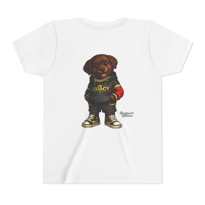 Youth Dog Tee — 'Legacy' Streetwear Puppy Graphic Shirt