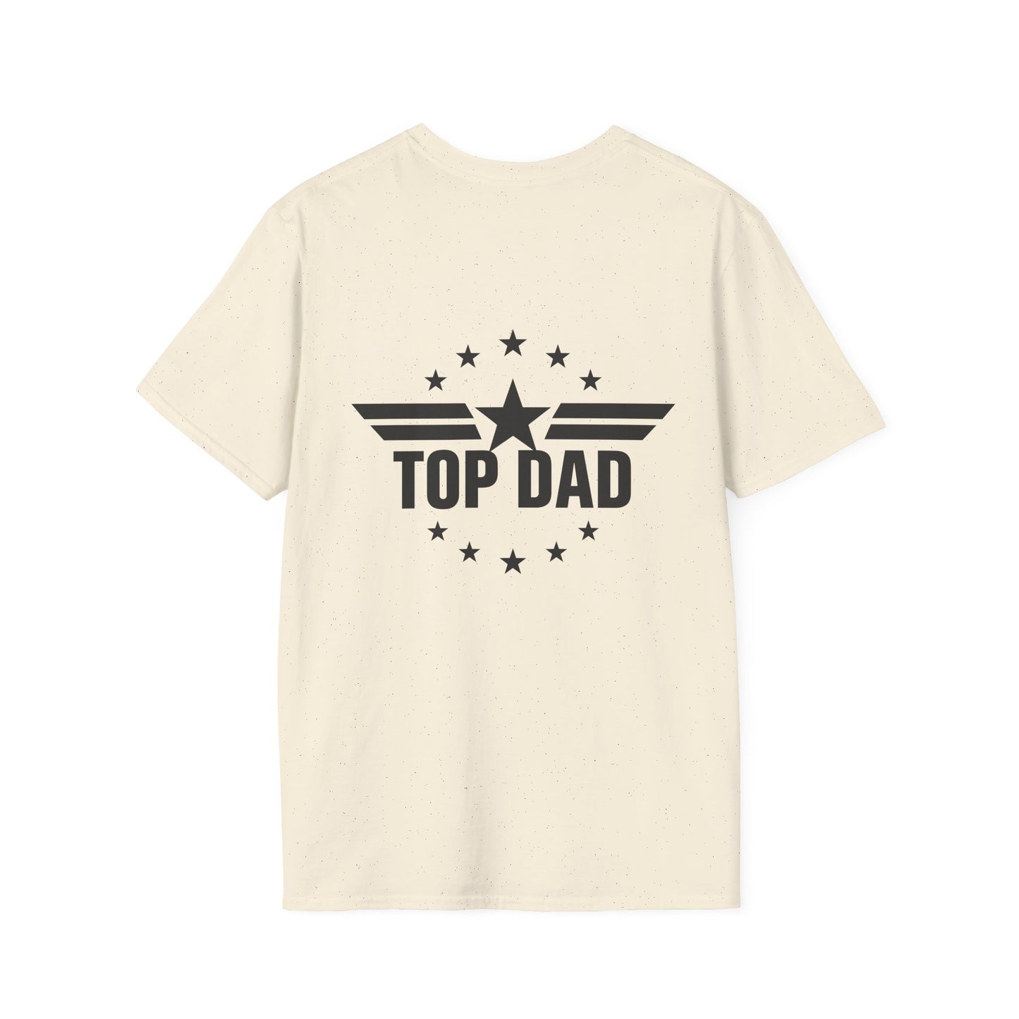 Top Dad T-Shirt — Retro Star Emblem Father's Day Tee