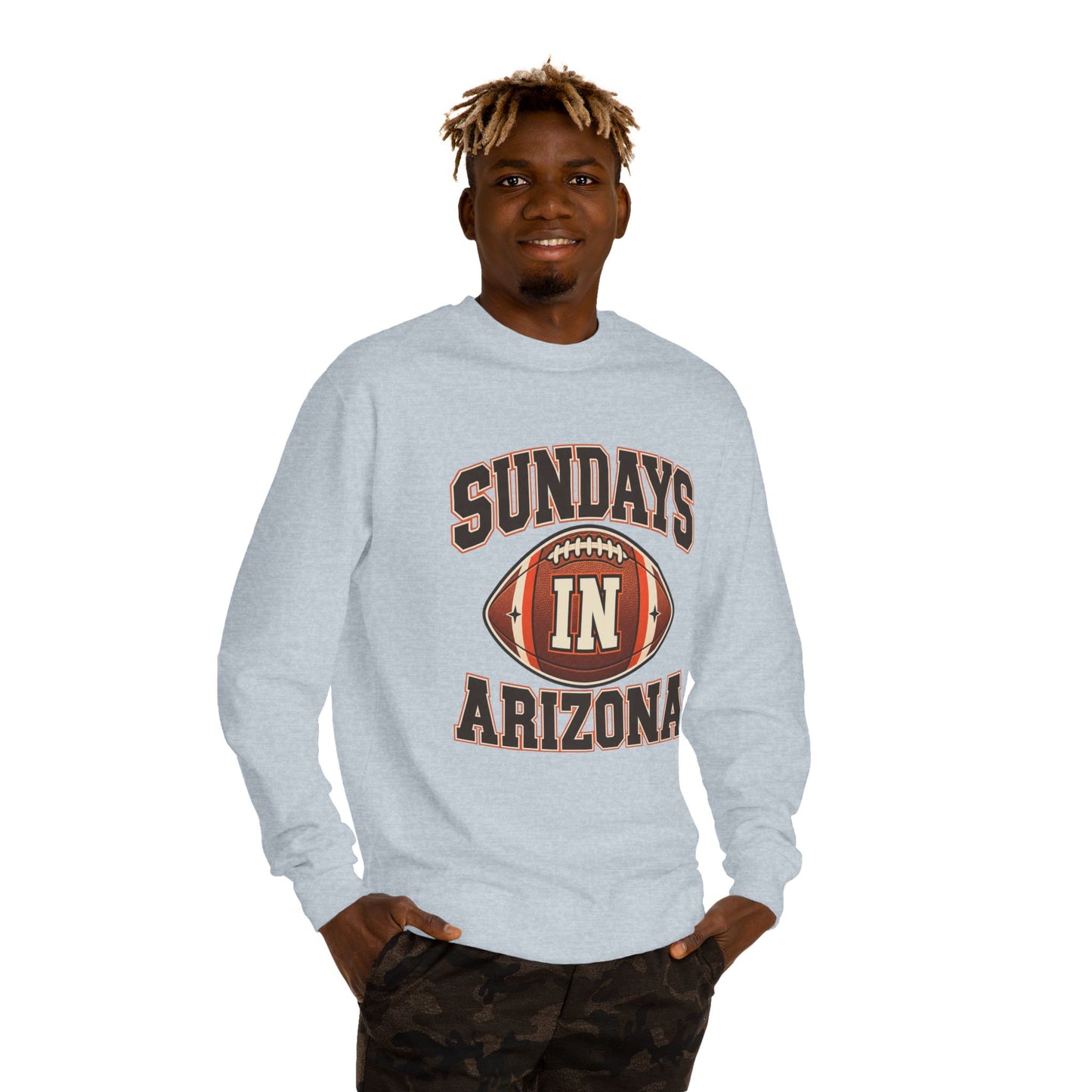 Sundays in Arizona Football Sweatshirt