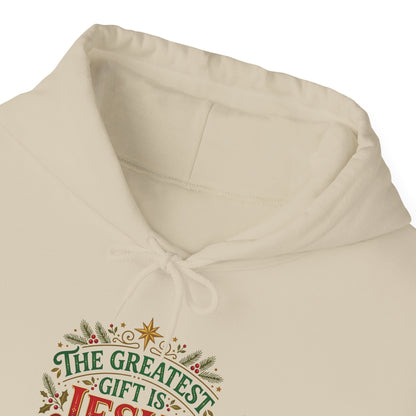 The Greatest Gift Is Jesus Hoodie