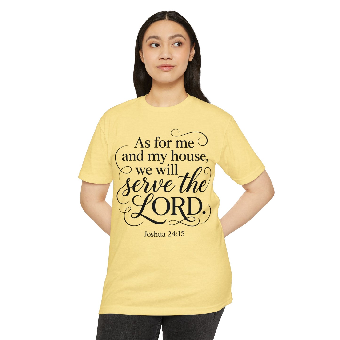 Serve the Lord Joshua 24:15 T-Shirt