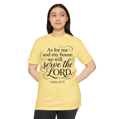 Serve the Lord Joshua 24:15 T-Shirt
