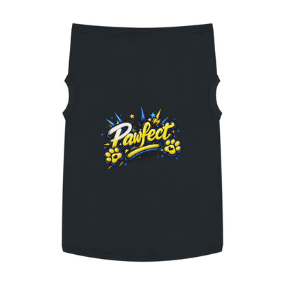 Pawfect Pet Tank Top — Cute Paw Print Dog & Cat Shirt