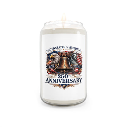 250th Anniversary Liberty Bell Soy Candle — Patriotic Scented Candle (13.75 oz)