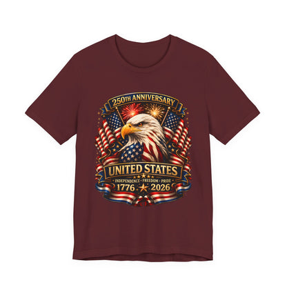 1776–2026 United States 250th Anniversary Eagle T-Shirt