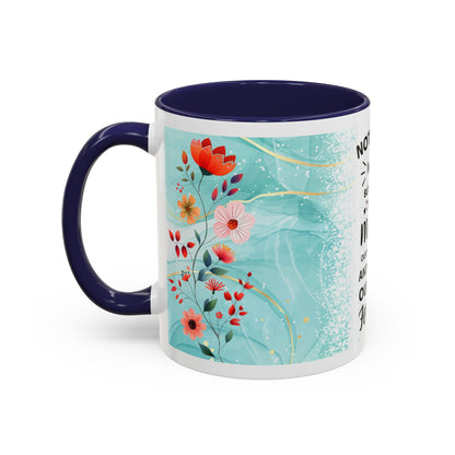 Mother Coffee Mug — “Not Just a Word but a Whole World” Floral Gift (11/15oz)