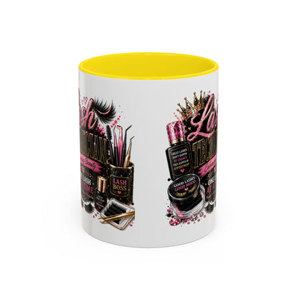 Lash Technician Coffee Mug — "Lash Technician: One Lash at a Time" Accent Mug