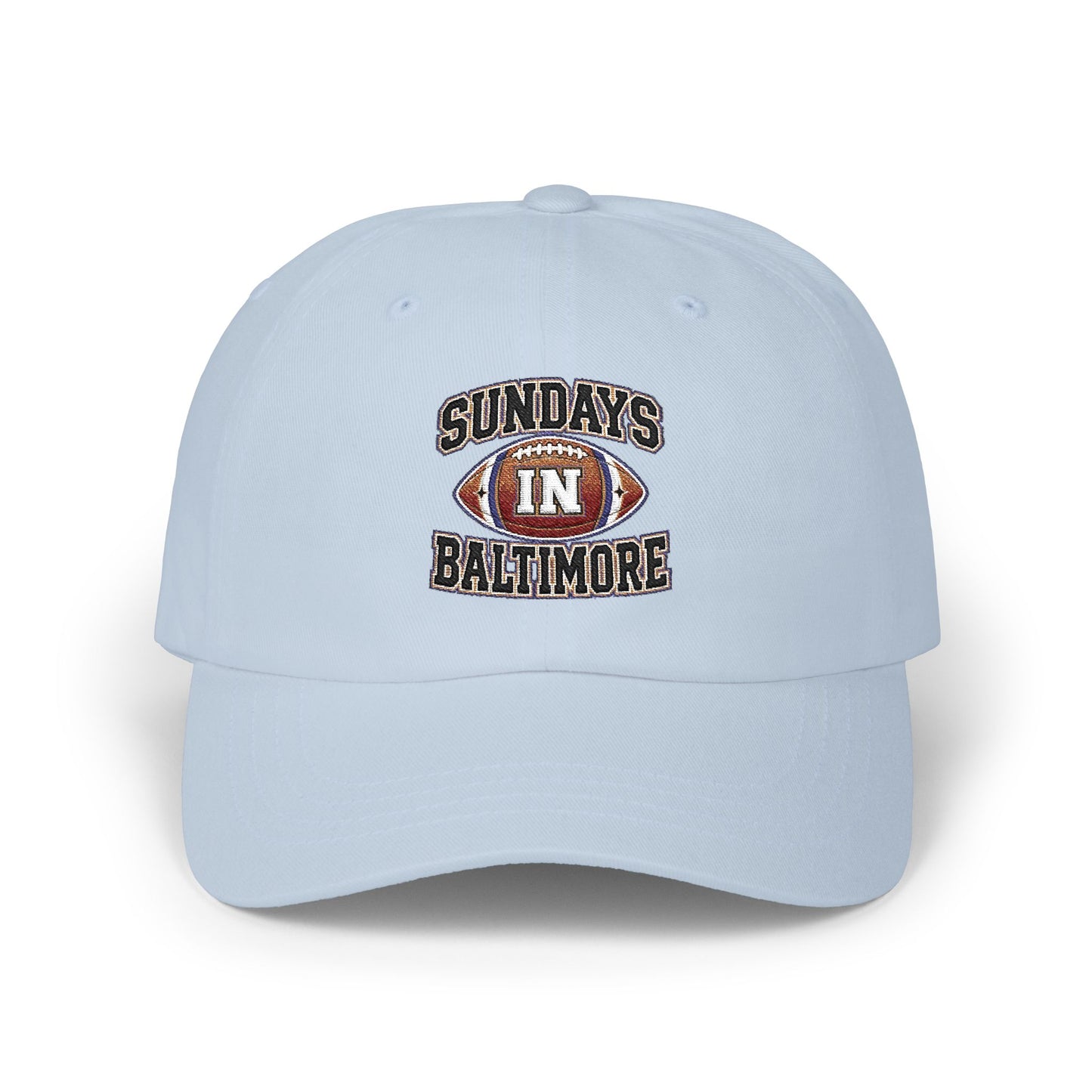 Sundays in Baltimore Dad Cap – Casual Football Baseball Hat