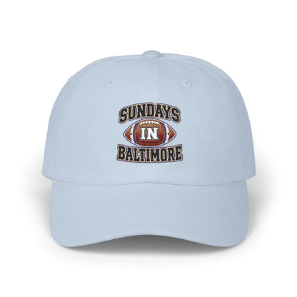 Sundays in Baltimore Dad Cap – Casual Football Baseball Hat