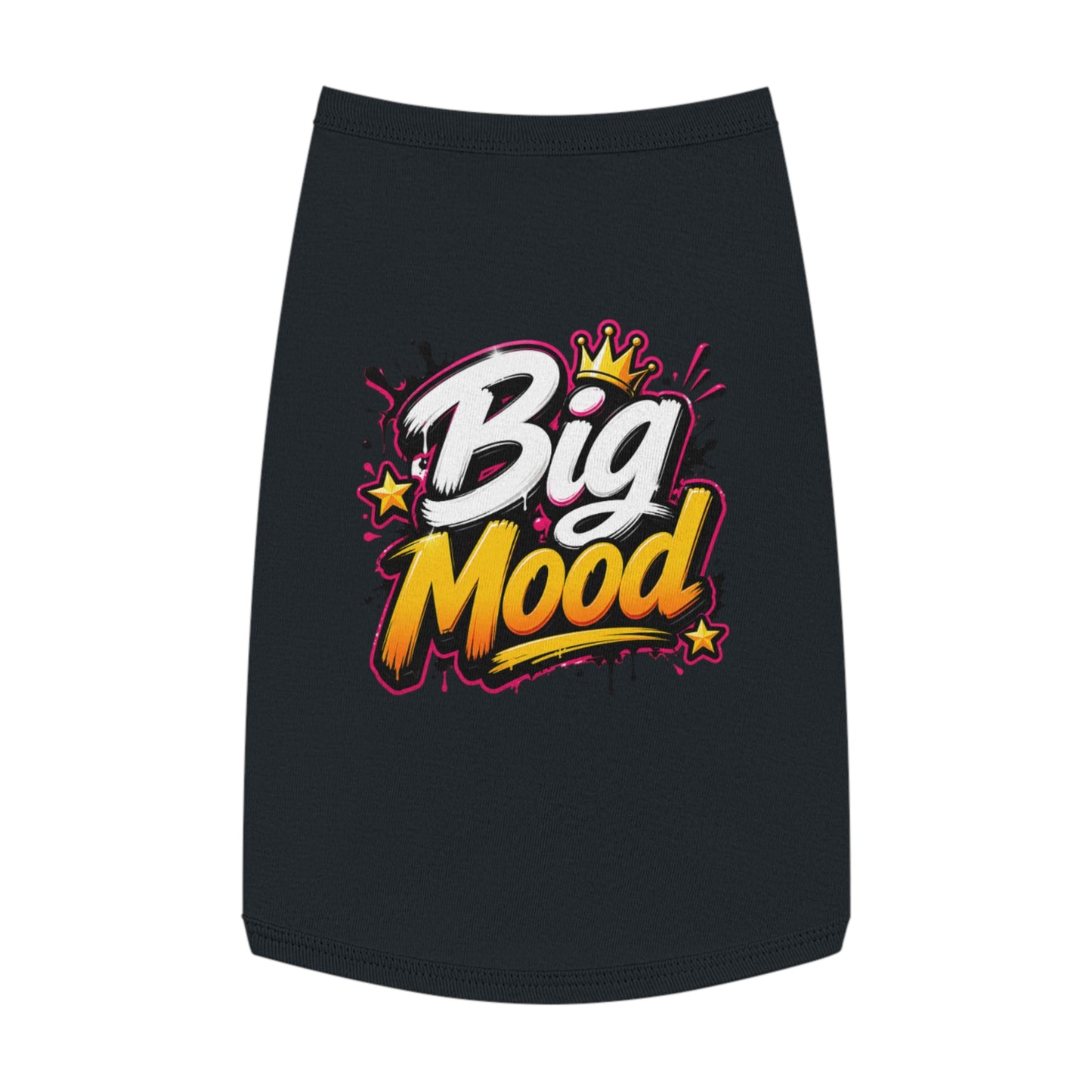 Big Mood Pet Tank Top — Cute Graphic Dog & Cat Shirt