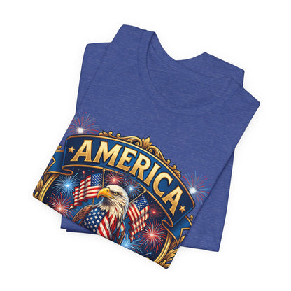 America 250th Anniversary T-Shirt — 1776–2026 Patriotic Eagle Tee
