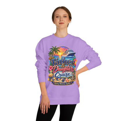 Father & Daughter Cruise Sweatshirt — Tropical Cruise Vacation Pullover