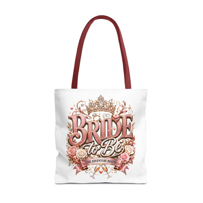 Bride-to-Be Floral Tote Bag - Bachelorette Gift & Bridal Shower Accessory