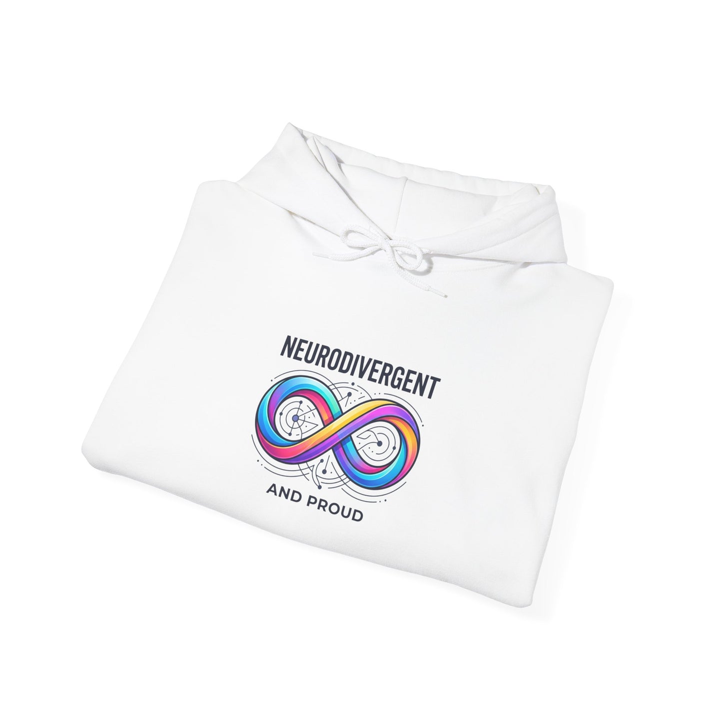 Neurodivergent Infinity Logo Hoodie | autistic pride, affirming
