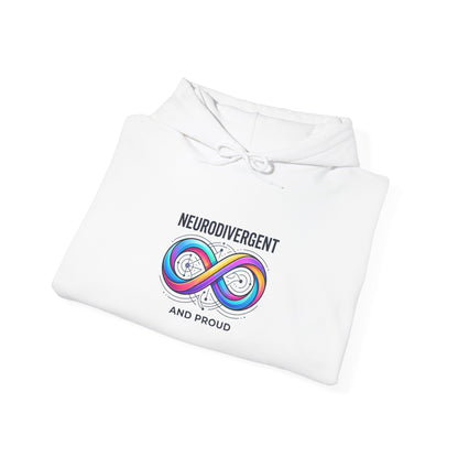 Neurodivergent Infinity Logo Hoodie | autistic pride, affirming
