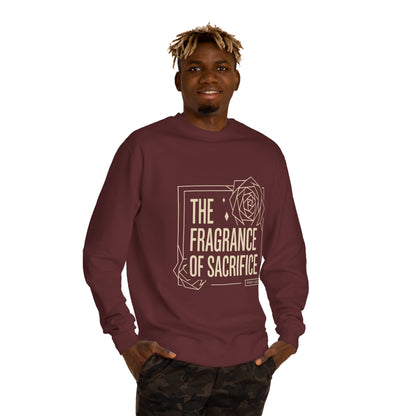 The Fragrance of Sacrifice Sweatshirt — Floral Graphic Crewneck