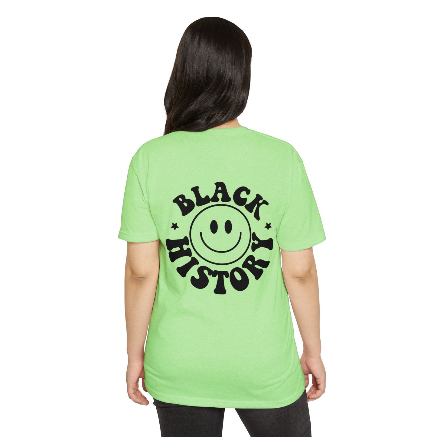 Black History Smiley T-Shirt – Retro Retro Vibe Celebration Tee