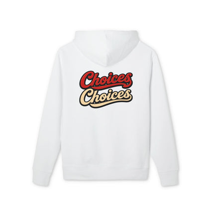 Choices Retro Hoodie — Vintage Script Pullover