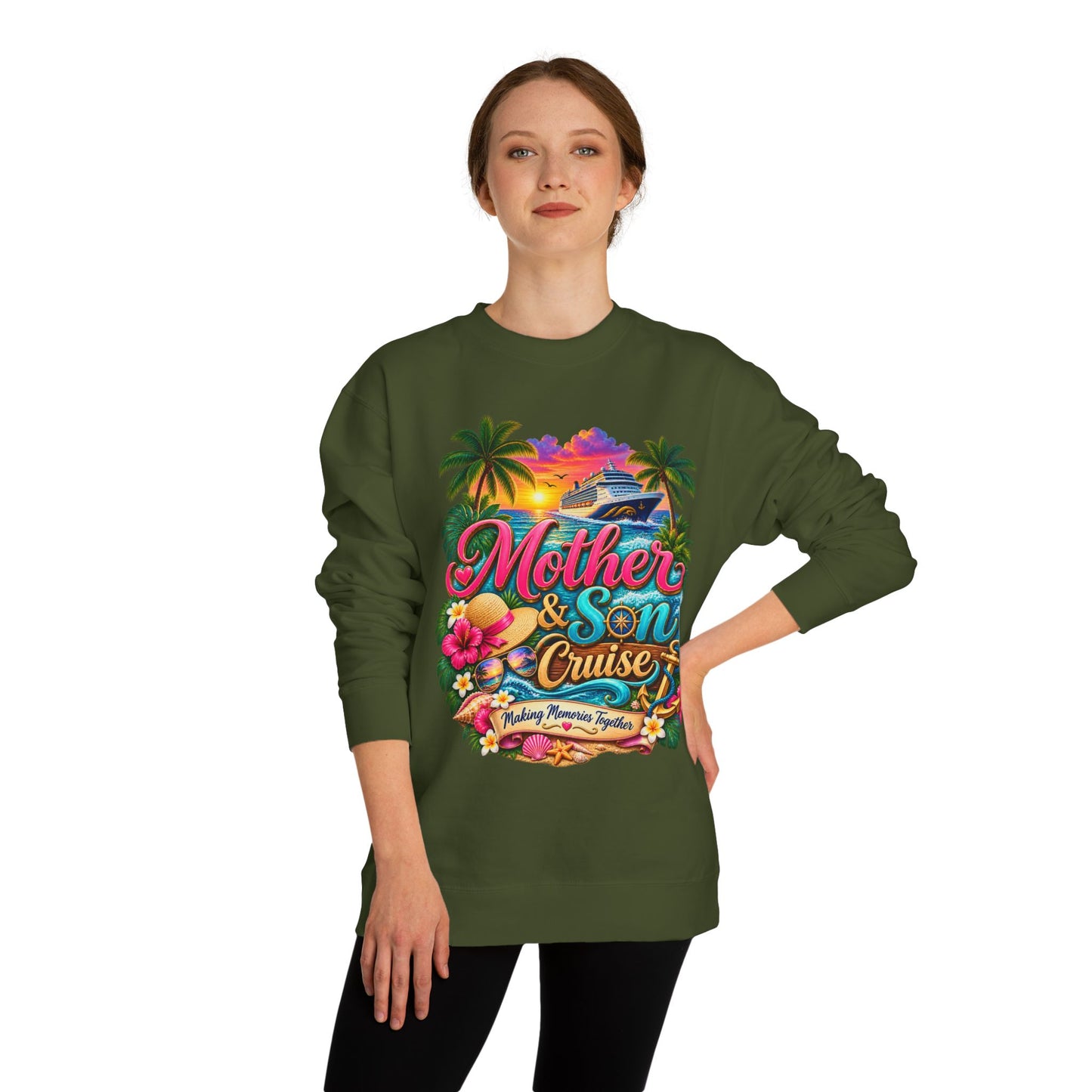 Mother & Son Cruise Sweatshirt — Tropical Family Cruise Crewneck