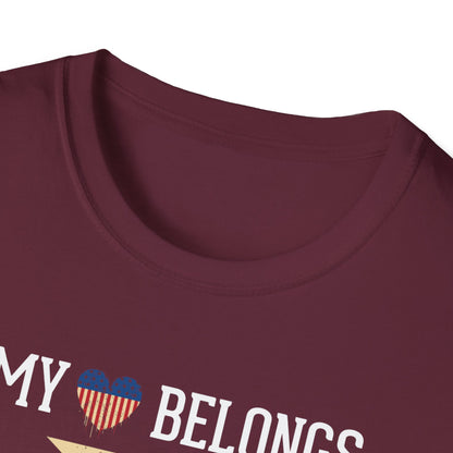 My Heart Belongs To A U.S. Army Soldier T-Shirt