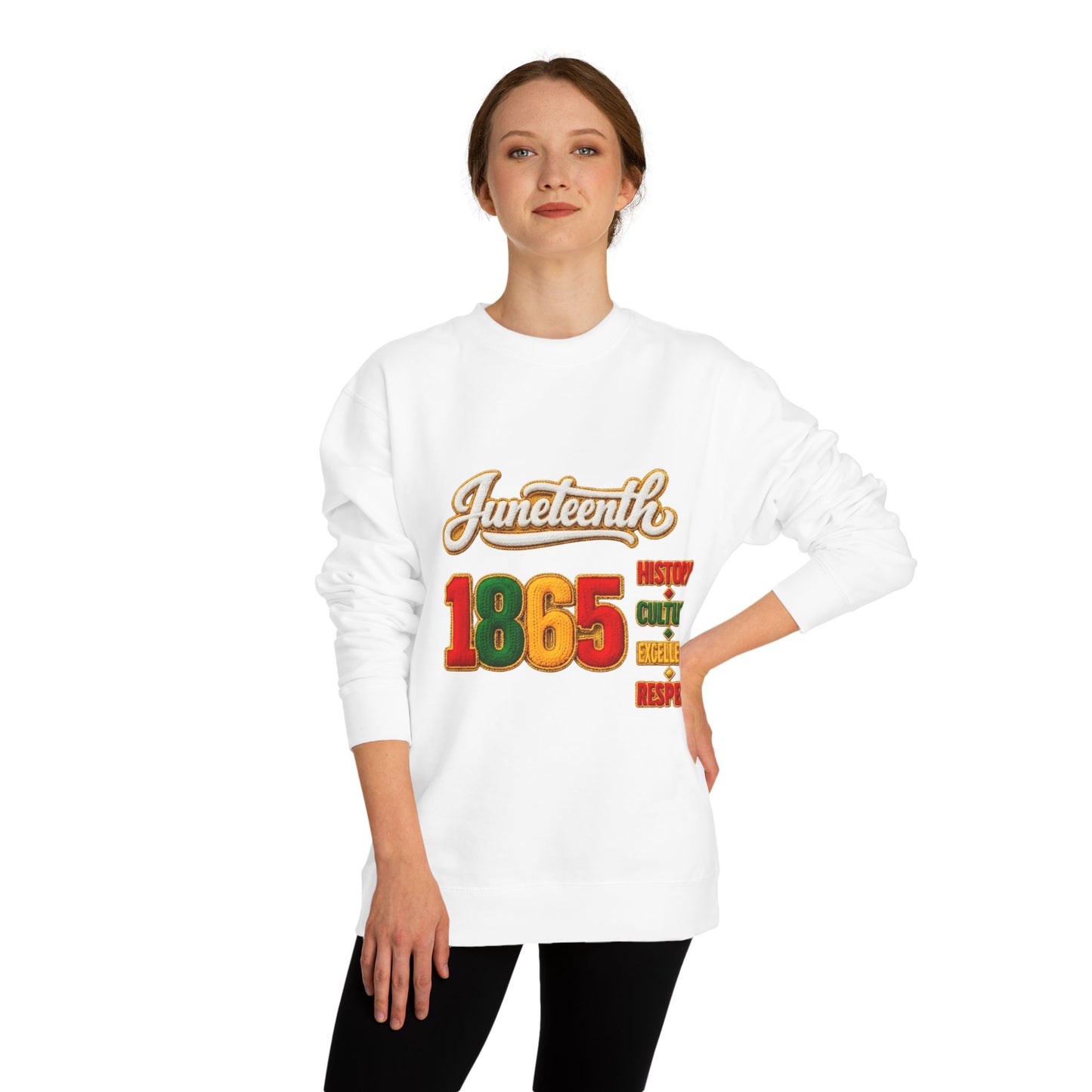 Juneteenth 1865 Sweatshirt — History • Culture • Resilience • Respect