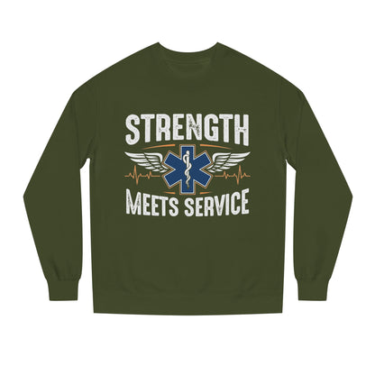 EMT Strength Meets Service Sweatshirt