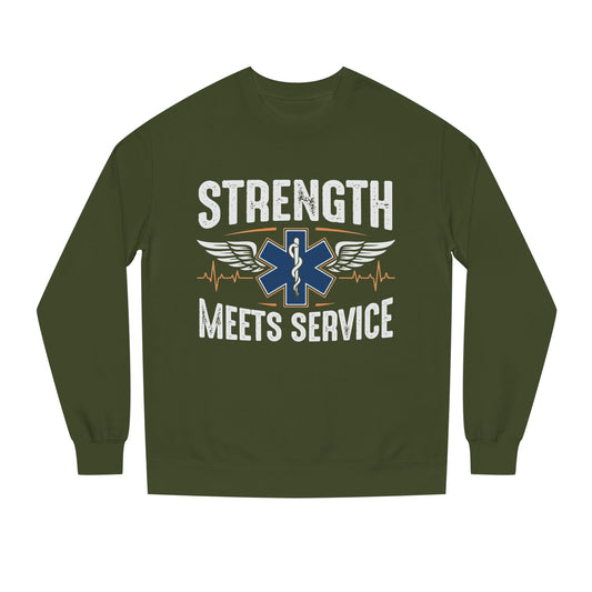 EMT Strength Meets Service Sweatshirt
