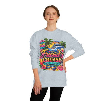Friends' Cruise Sweatshirt — Tropical Vacation Crewneck