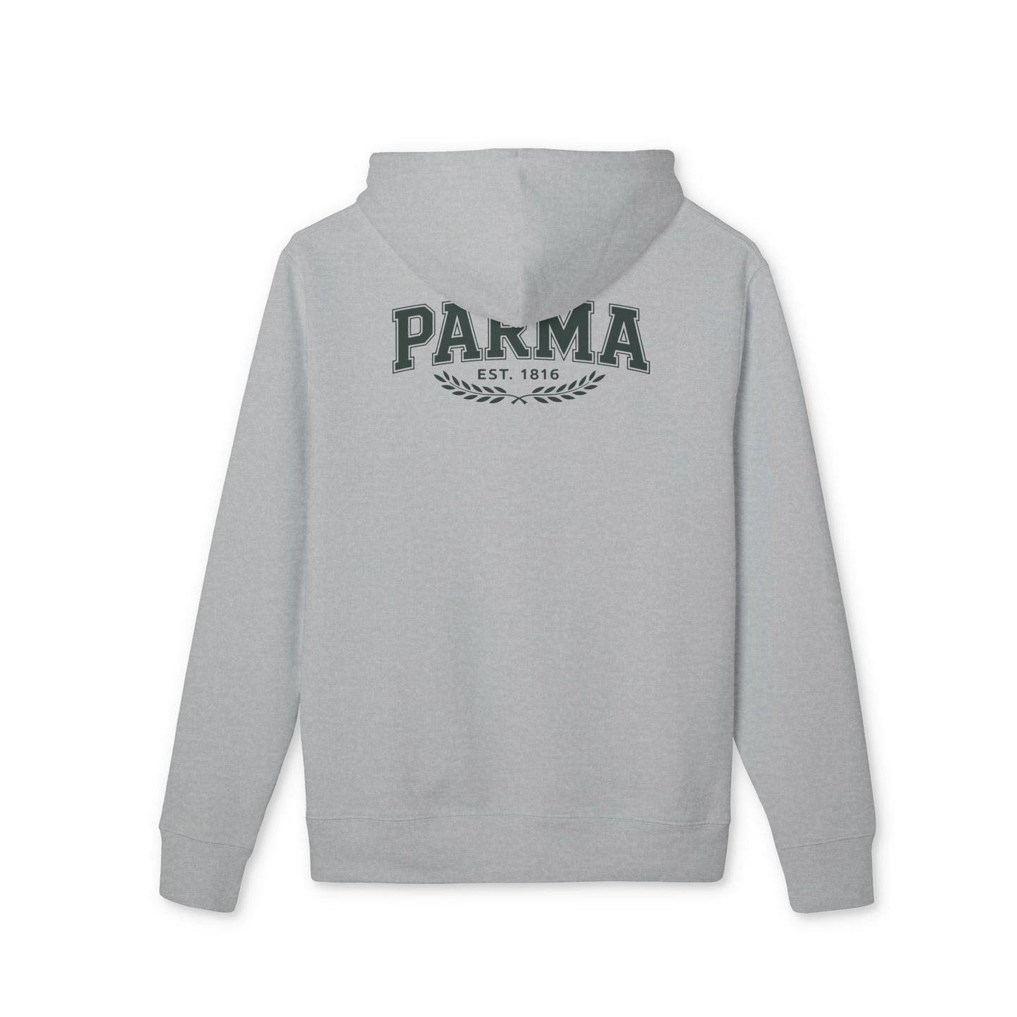 Parma Vintage Logo Hoodie — EST. 1816 Collegiate Sweatshirt