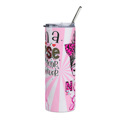 Nurse Stainless Steel Tumbler — “I am a Nurse, What’s Your Superpower?” 20oz